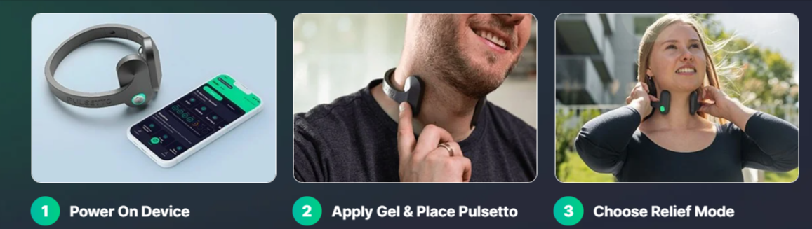 Pulsetto Vagus Nerve Stimulator uses