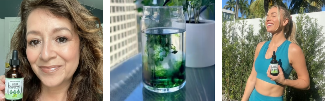 WellaNaturals Chlorophyll Drops Customers